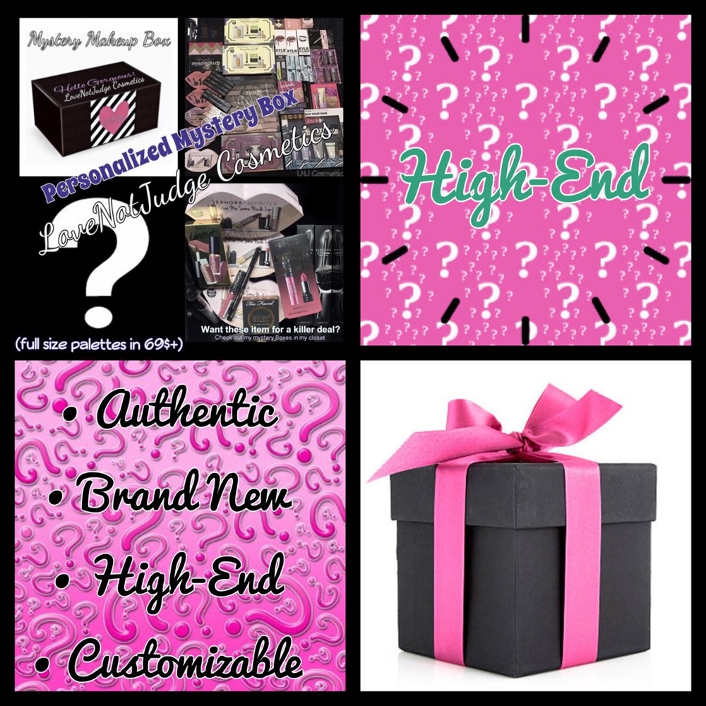 High End Authentic Mystery Makeup Box! 5*Reviews